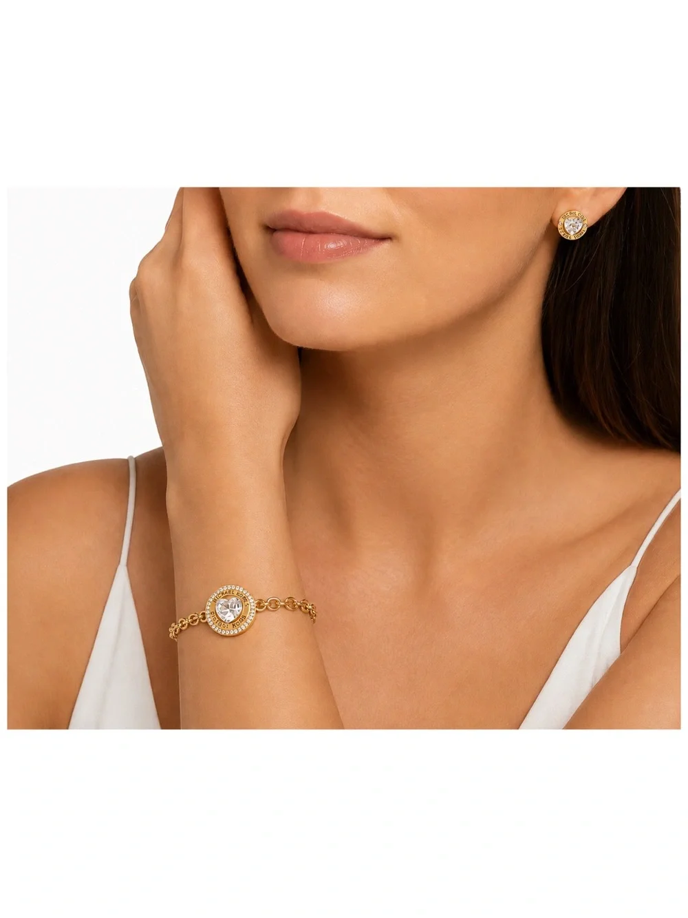 Michael Kors gold tone